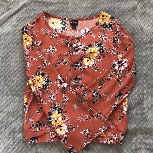 Floral Fall Blouse